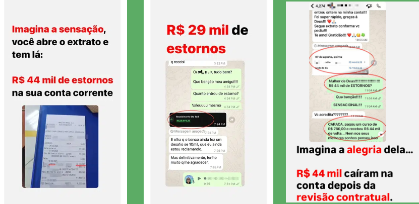 Nadia Pace autora do cuso viva sempre com dinheiro