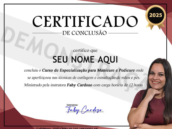 aulas de cutilagem com Faby Cardoso são didáticas?