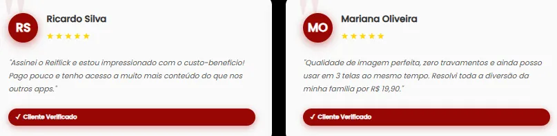 reiflick card é bom mesmo